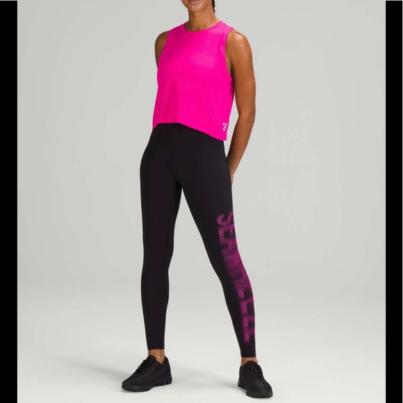 🍋Lululemon Seawheeze Speed Wunder Mid-Rise Tight 28” *Reflective, NWT - Picture 1 of 11
